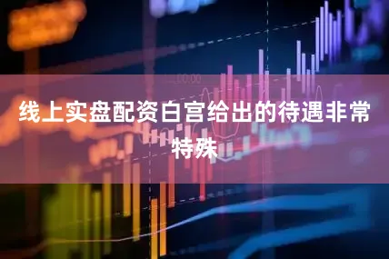 线上实盘配资白宫给出的待遇非常特殊